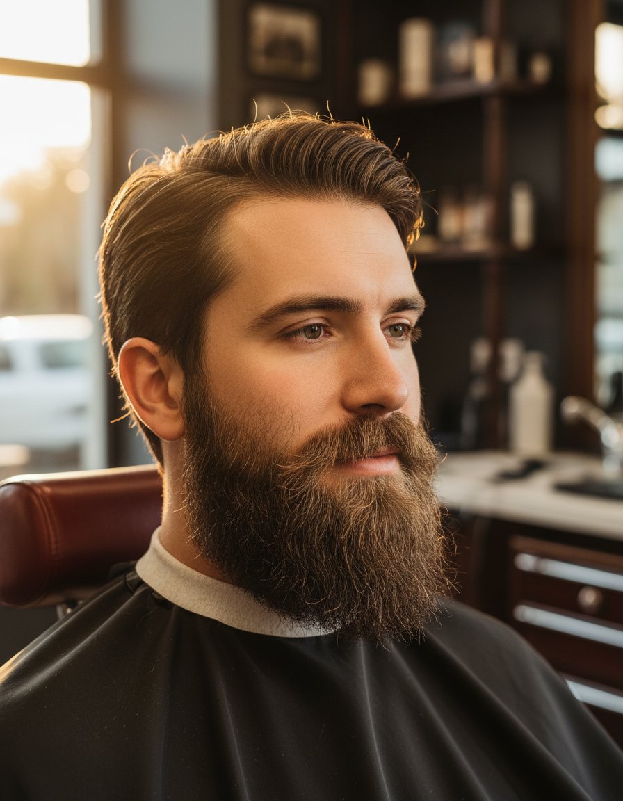 Expert beard grooming