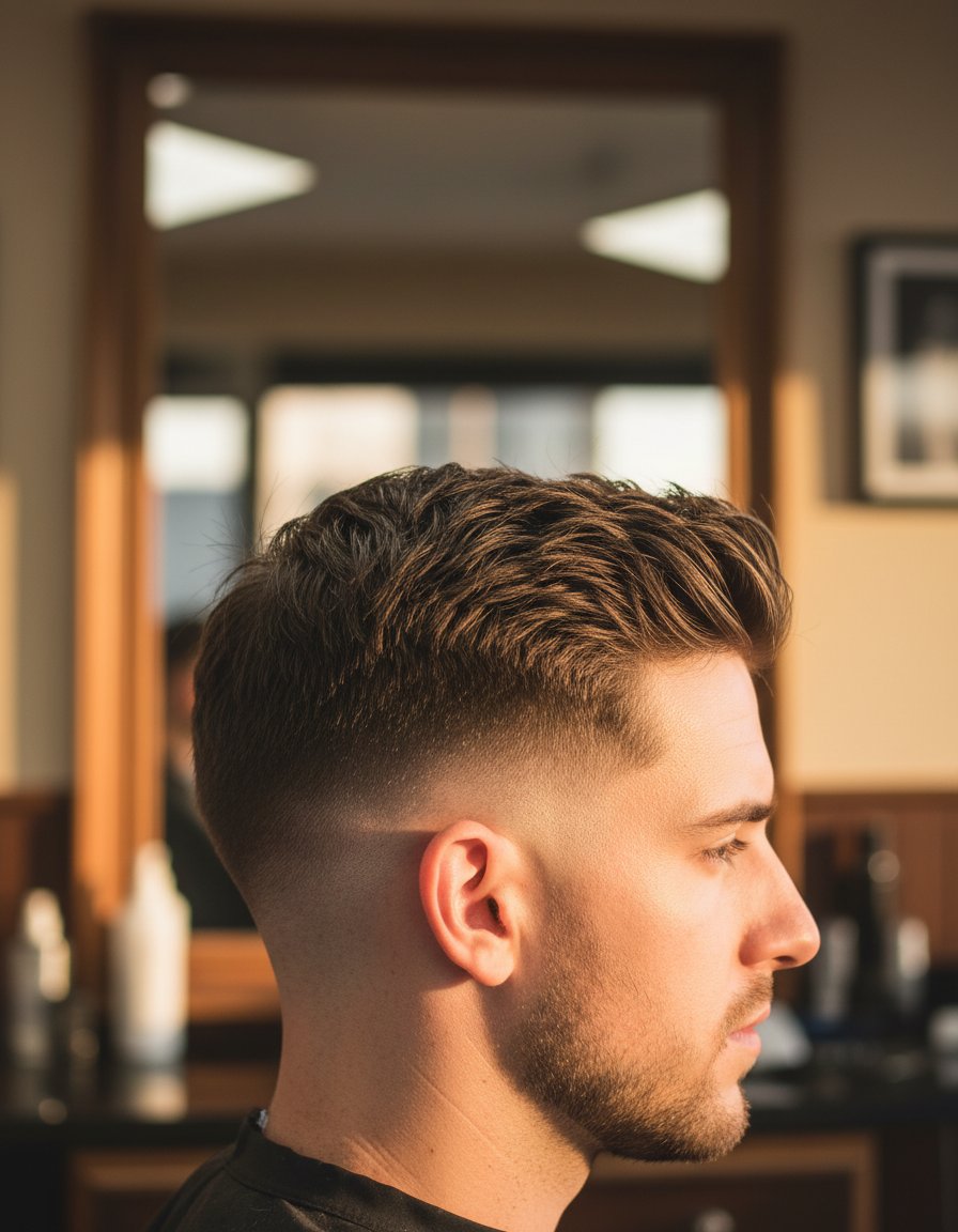 Fresh fade haircut